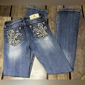Miss Me “Chloe” boot cut jeans. W:26’ L’34